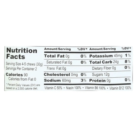 Probar Enrgy Chews Straw (12x2.1OZ ) Camelots Nutrition