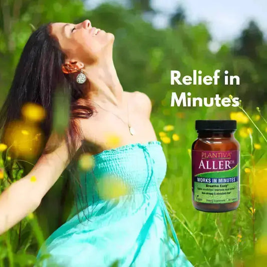 AllerDx 60-Capsule Bottle, Vegan Plantiva Natural Supplements