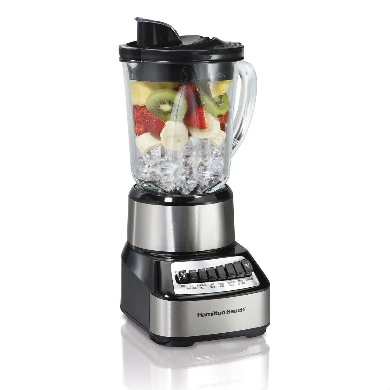 700-Watt Multi-Function Kitchen Countertop Blender with Glass Pitcher Unbranded