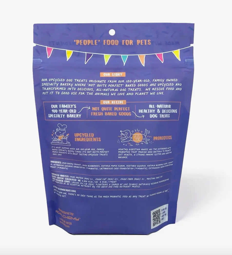 Blueberry Pancake Pro Bakery Bites - Soft N Chewy Toys N Treats Box