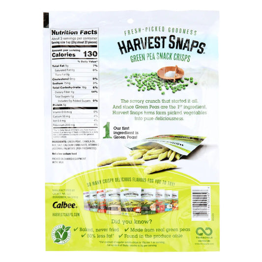 Calbee Snapea Crisp Original Flavor Crisps (12x3.3 Oz) Camelots Nutrition