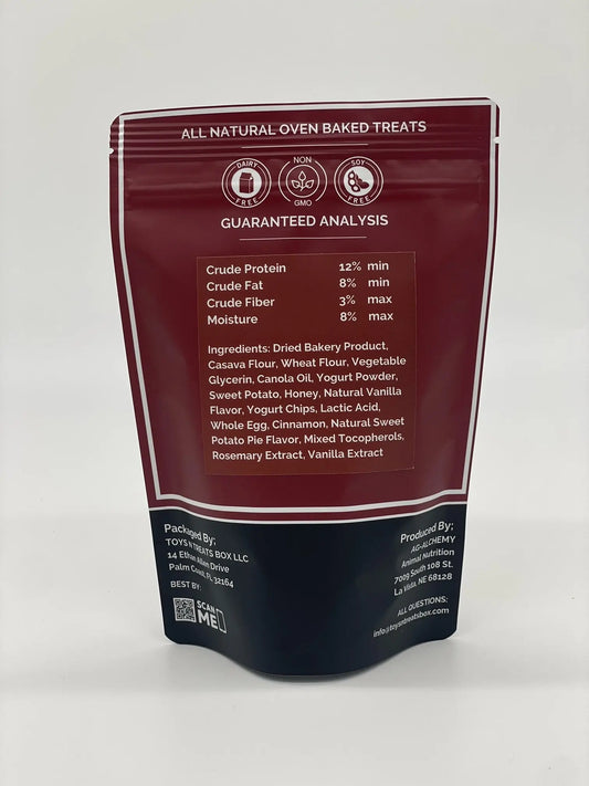 Sweet Potato Pie A La Mode Pro Bakery Bites - Soft N Chewy Toys N Treats Box