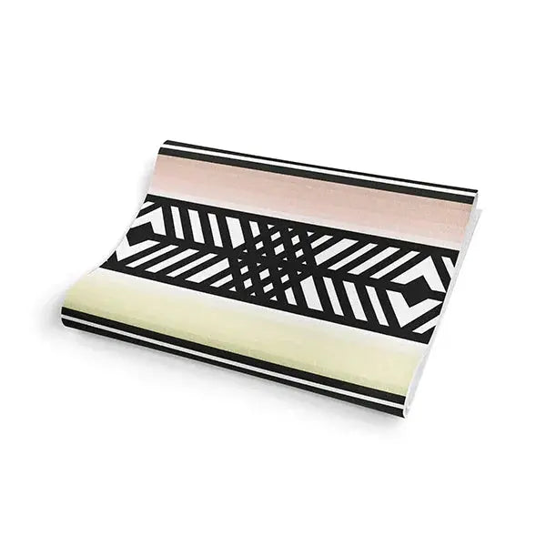 Yoga Mat | 6mm Thick | Striped | Non-Slip | Eco Friendly | Yune Yoga | Helena Yune Yoga