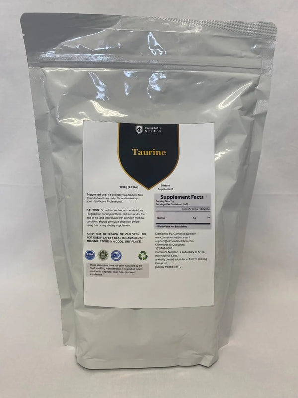 Taurine Supplement: Benefits, Risks, and Uses
