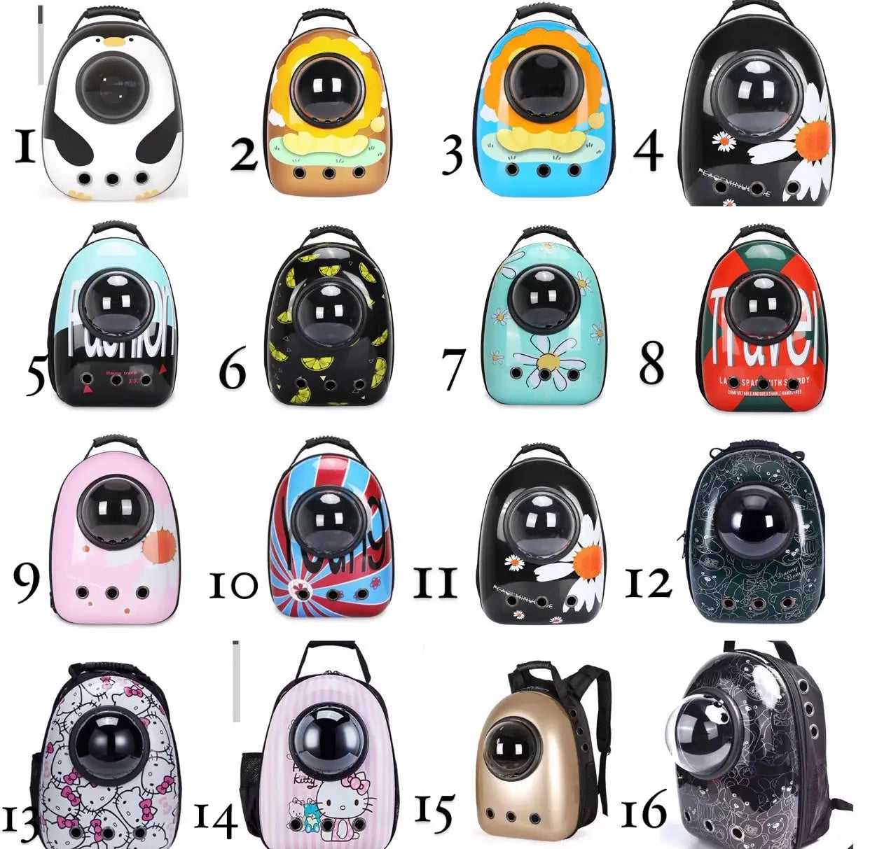 Cats and Dogs backpack Woof & Meow