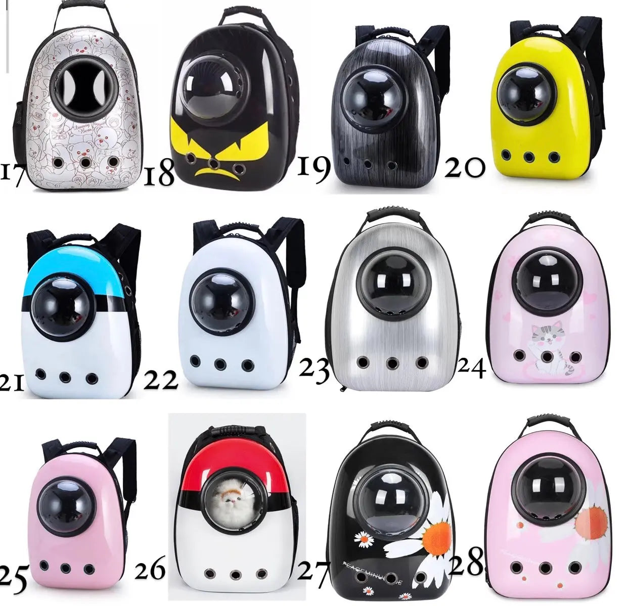 Cats and Dogs backpack Woof & Meow