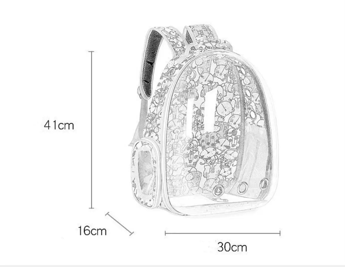 Cats and Dogs backpack Woof & Meow