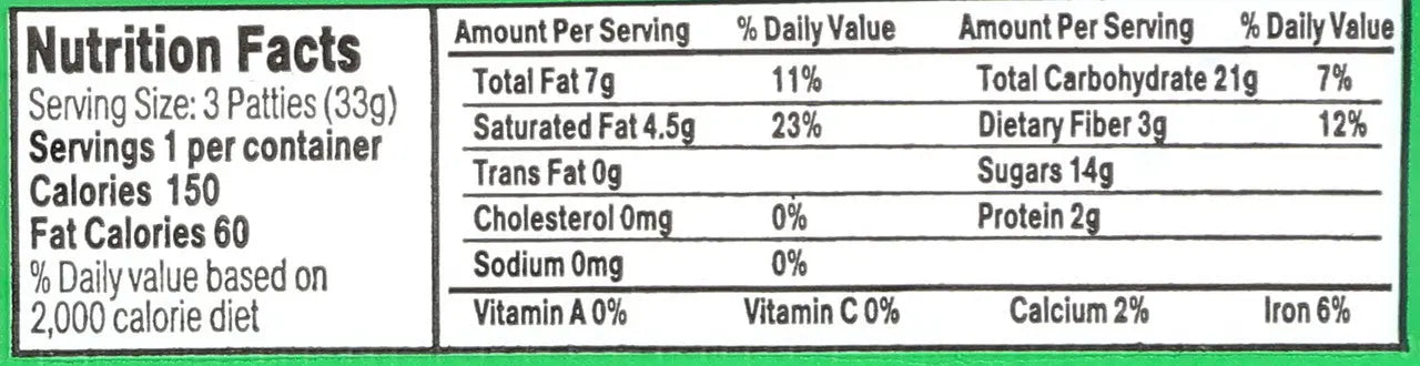 Heavenly Organics Honey Patties Chocolate MInt (16x1.2 OZ) Camelots Nutrition