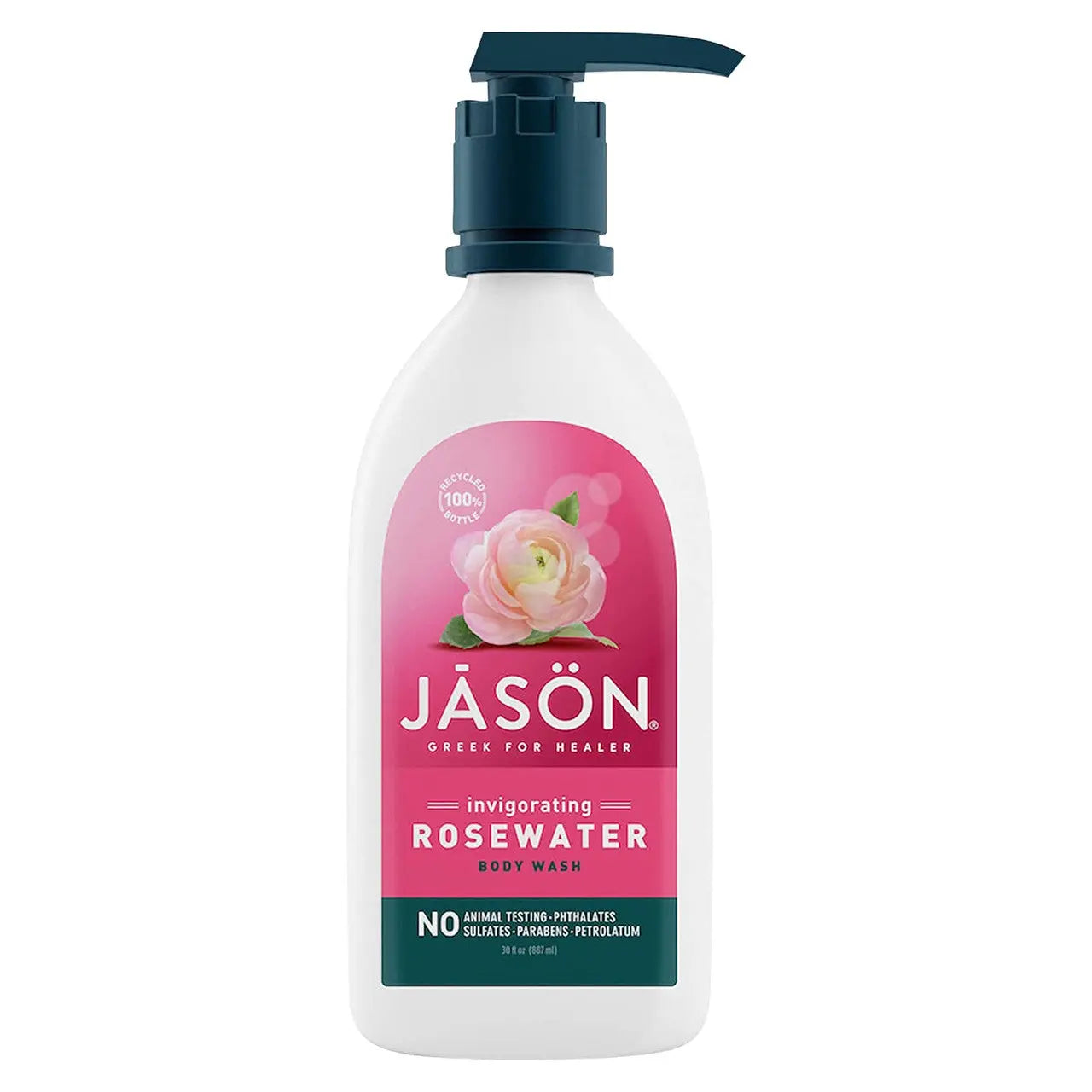 Jason's Rosewater Satin Body Wash (1x30 Oz) Camelots Nutrition