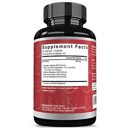 Whole Nature Keto Diet Pills Whole Nature