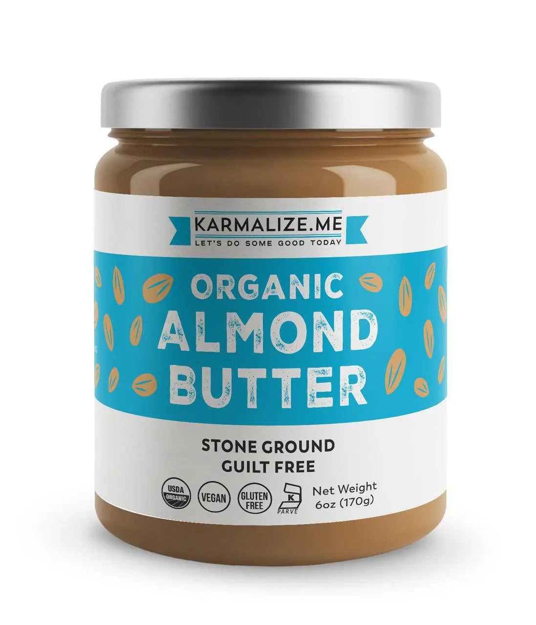 Organic Almond Butter  - Freshly Made Karmalize.Me