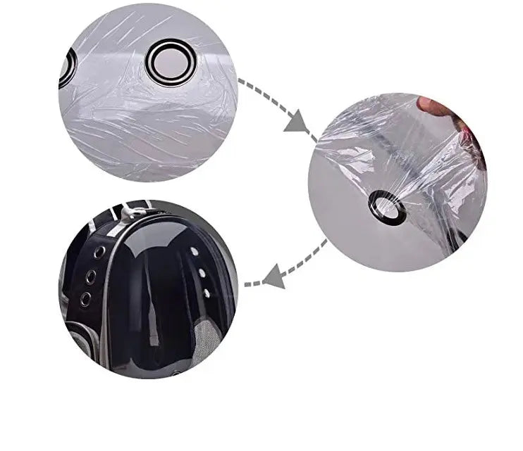 Extend Backpack for Pets Woof & Meow