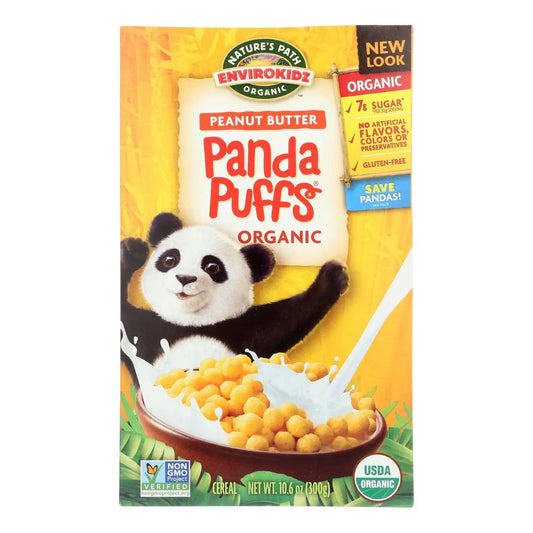 Envirokidz Panda Puffs Gluten Free (12x10.6 Oz) Camelots Nutrition