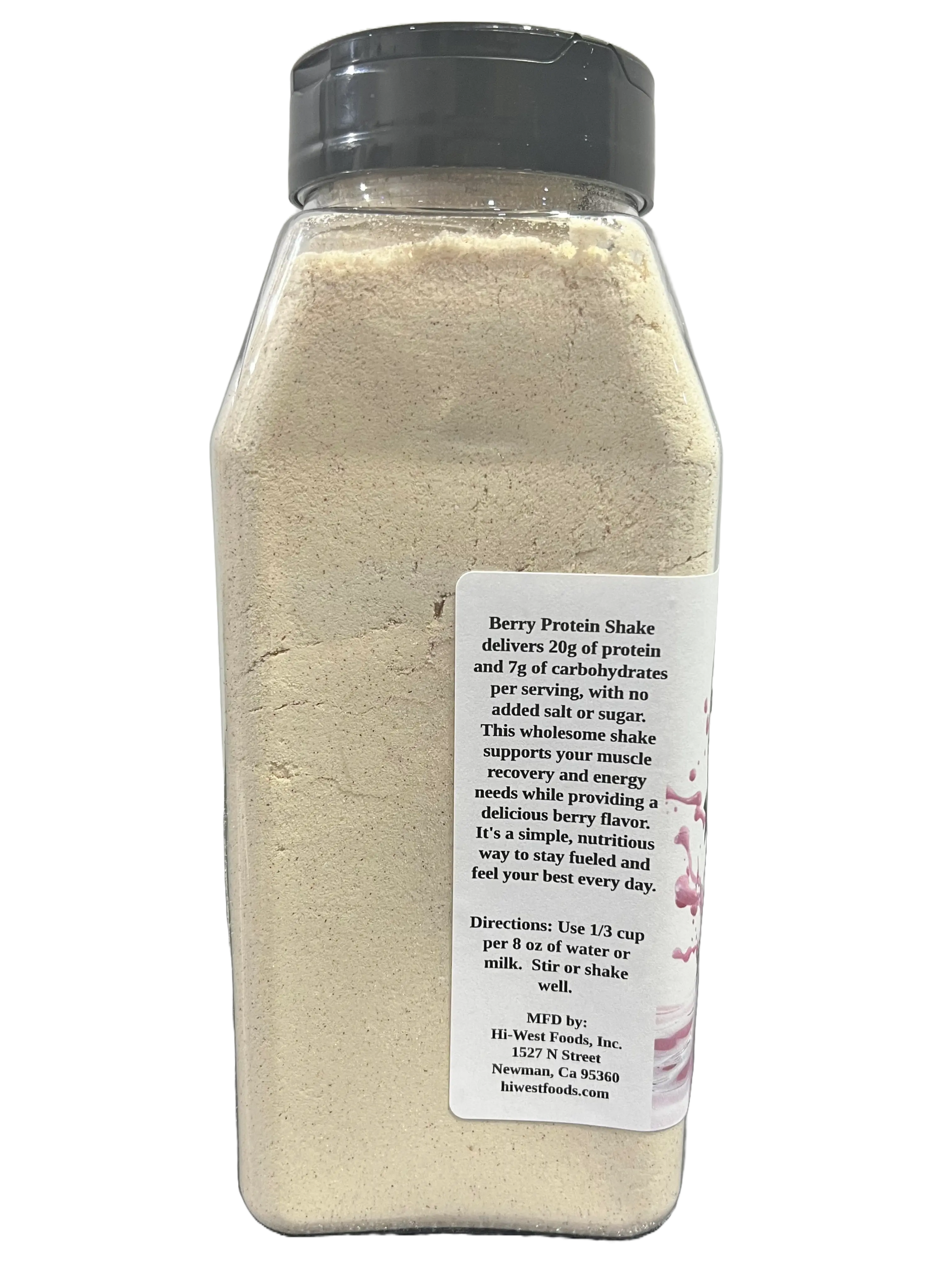 Berry Protein Shake Hi-West Foods, Inc.