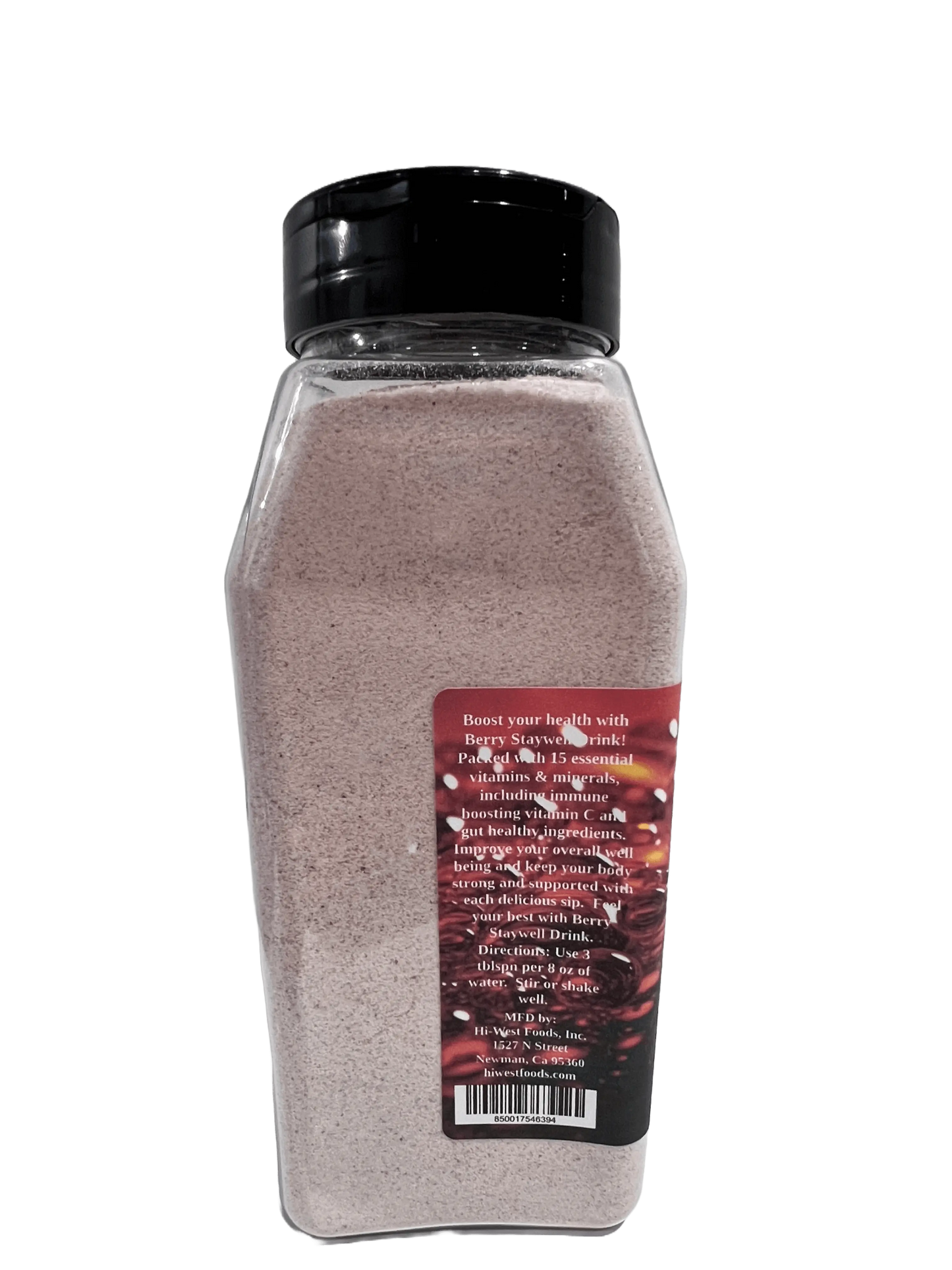 Berry Staywell Drink Mix Hi-West Foods, Inc.