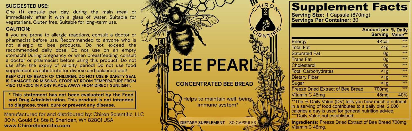 Bee Pearl Chiron Scientific