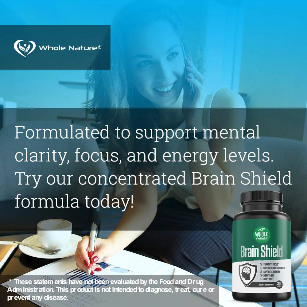 Whole Nature Brain Nootropic Supplement Whole Nature