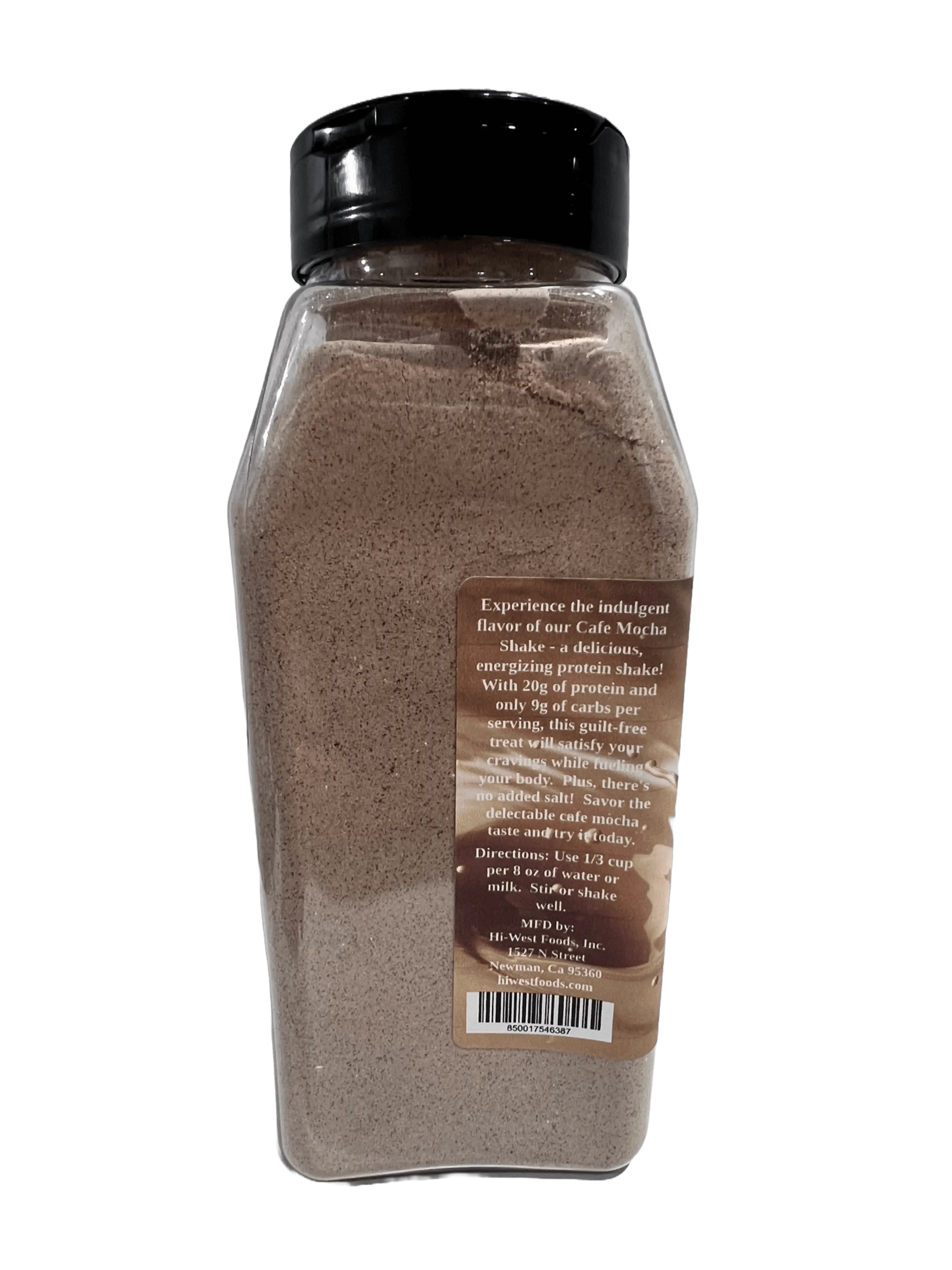 Cafe Mocha Protein Smoothy Hi-West Foods, Inc.