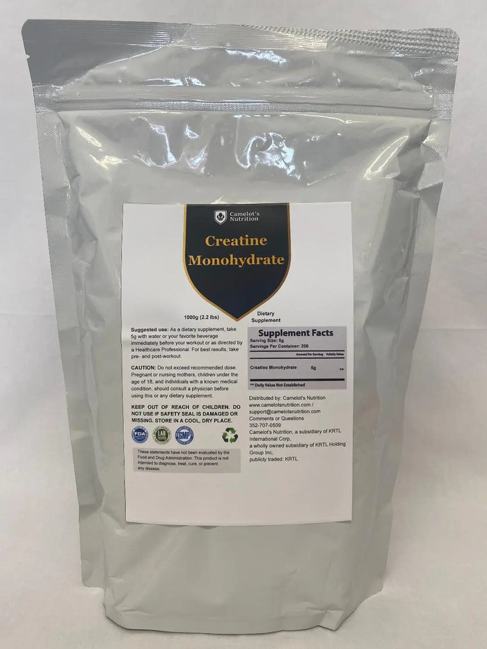 Creatine Monohydrate 1000g Camelot's Nutrition