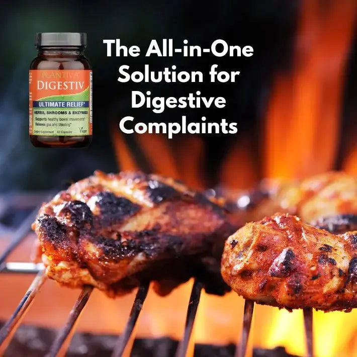 Digestiv 4-Capsule Packet, Vegan Plantiva Natural Supplements