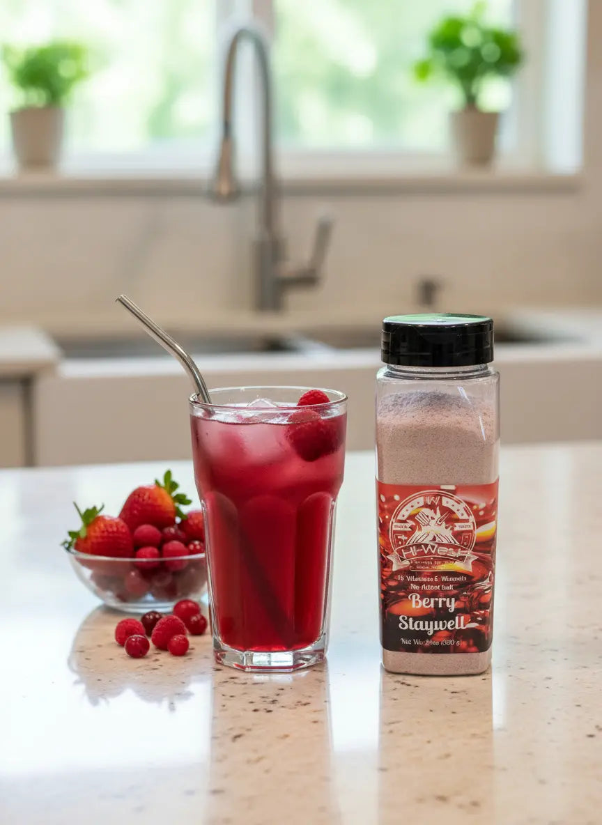 Berry Staywell Drink Mix Hi-West Foods, Inc.