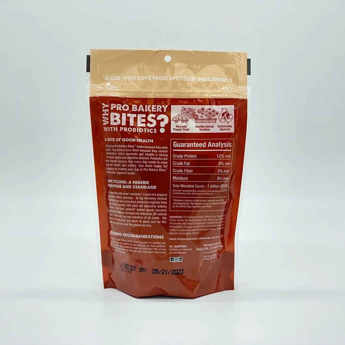 Bacon Pro Bakery Bites Toys N Treats Box