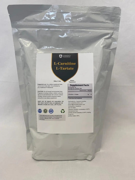 L-Carnitine L-Tartrate 500g Camelot's Nutrition