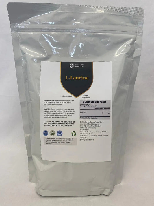 L-Leucine 1000g Camelot's Nutrition