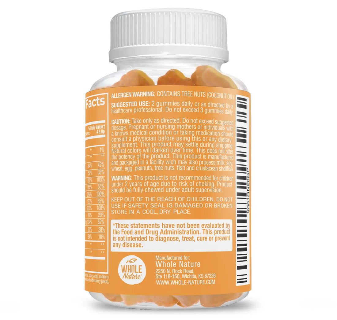 Whole Nature Children's Gummy Multivitamins Whole Nature