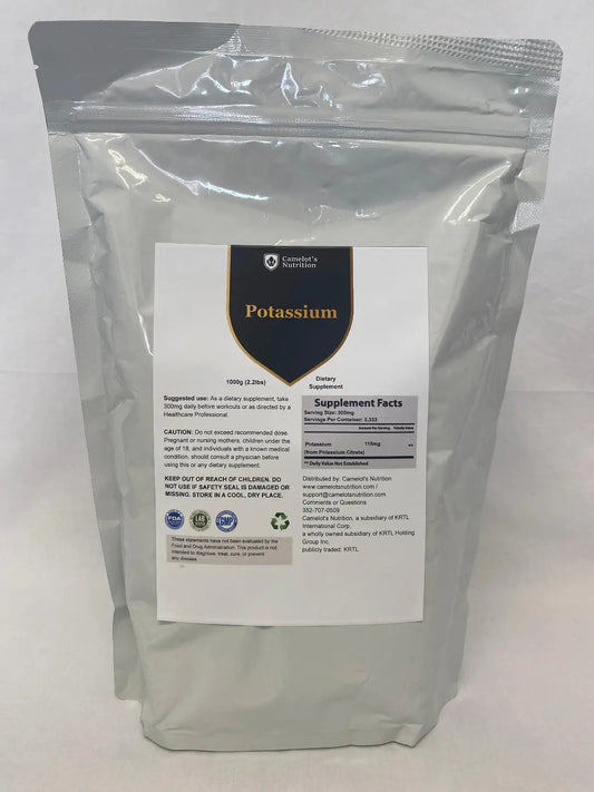 Potassium 1000g Camelot's Nutrition
