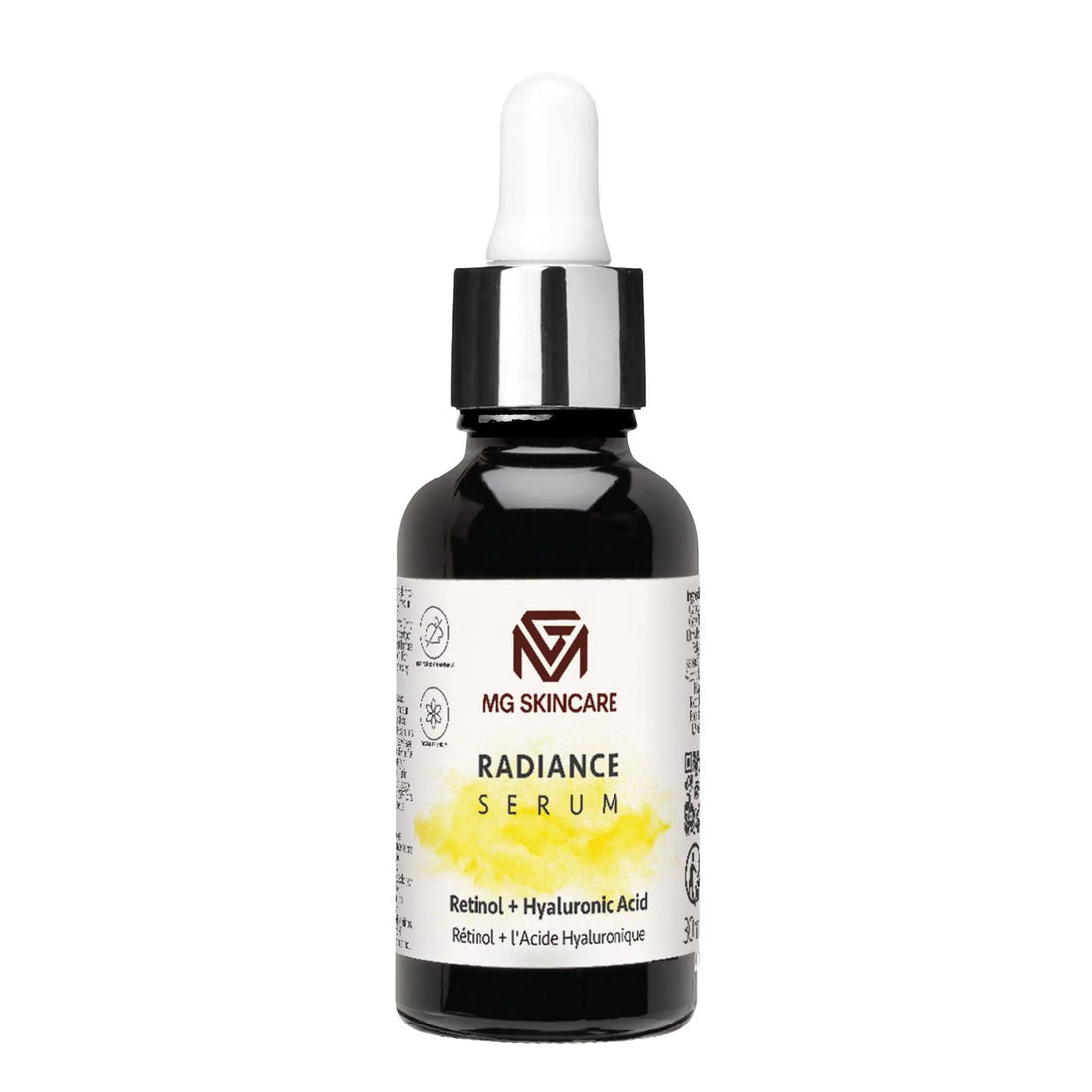 RADIANCE SERUM.  Retinol - Ascorbic Acid - Fruit Acids & Hyaluronic Acid MG Skincare