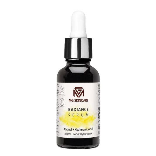 RADIANCE SERUM.  Retinol - Ascorbic Acid - Fruit Acids & Hyaluronic Acid MG Skincare