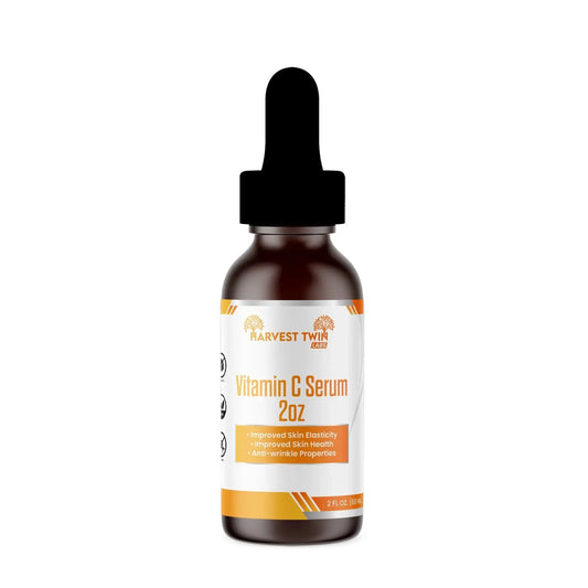 Vitamin C Serum 2oz anti-aging for skin health HARVEST - TWIN