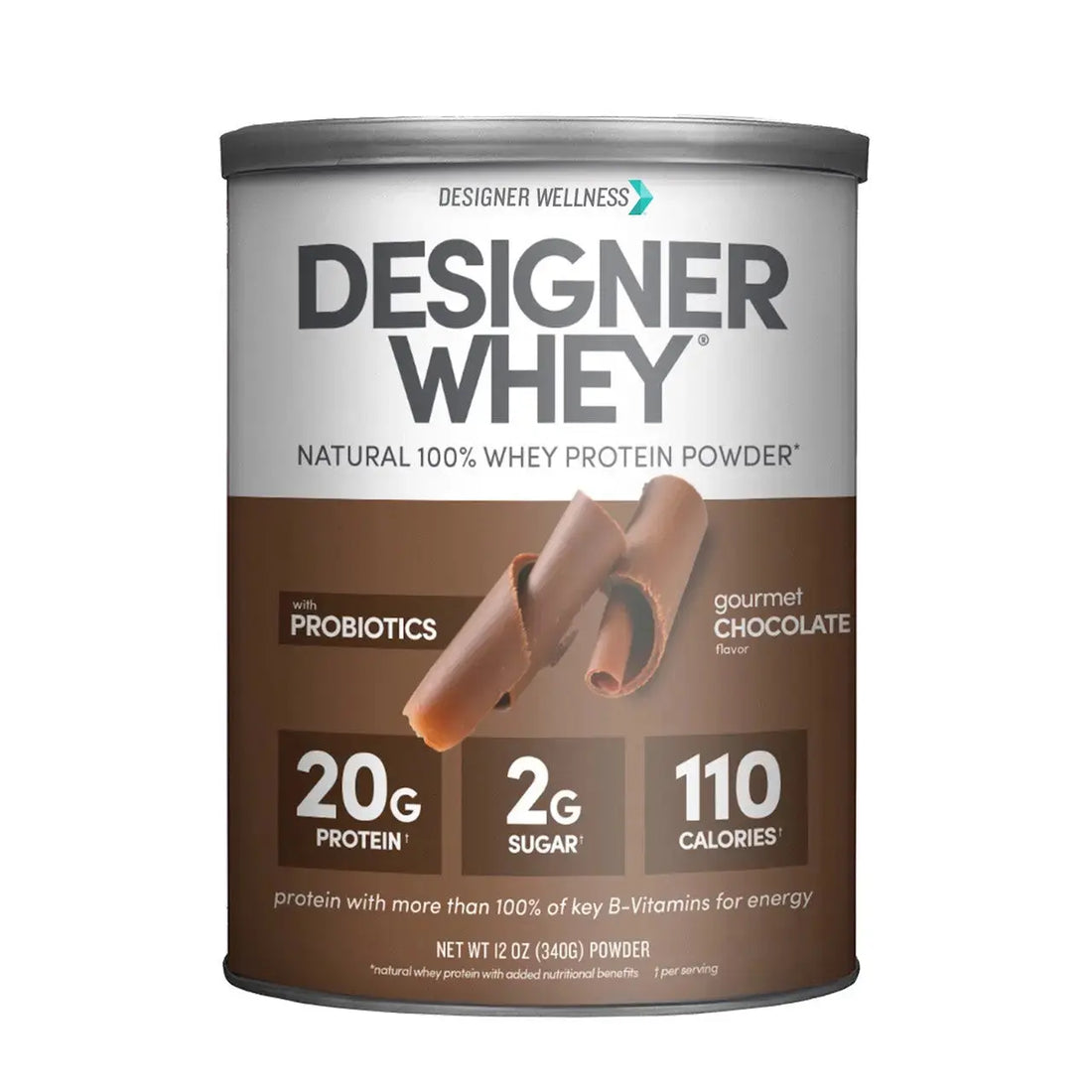 Designer Whey Grmt Chocolate Protein Powder (1x12OZ ) Designer Whey