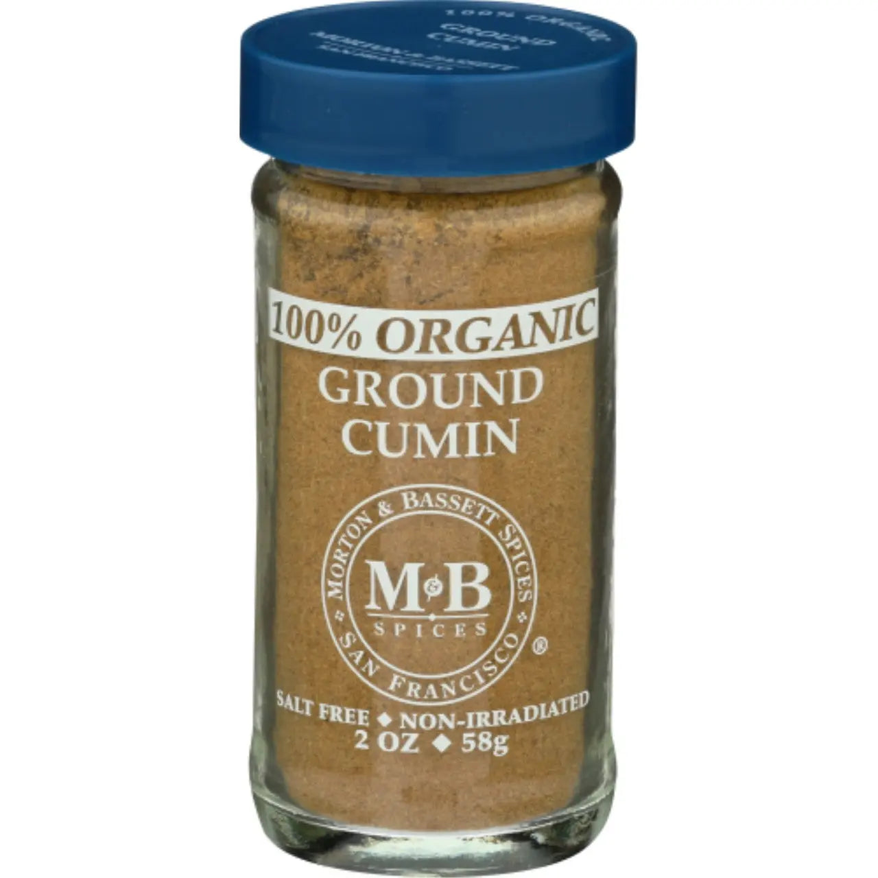 Morton & Bassett Organic Ground Cumin (3x2Oz) Morton & Bassett