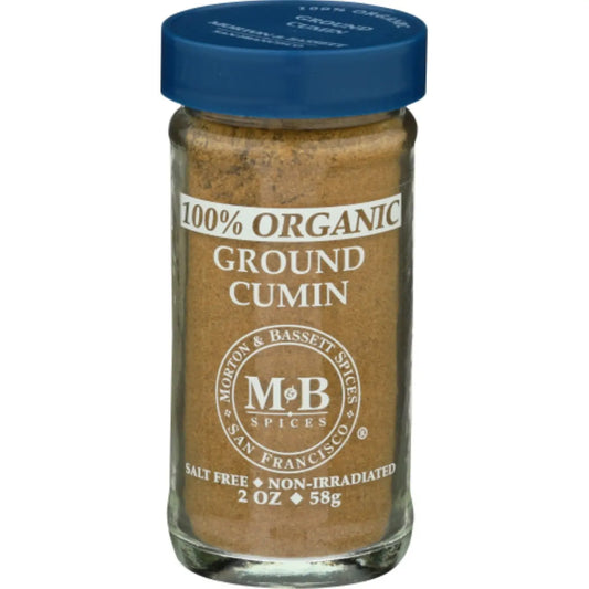 Morton & Bassett Organic Ground Cumin (3x2Oz) Morton & Bassett