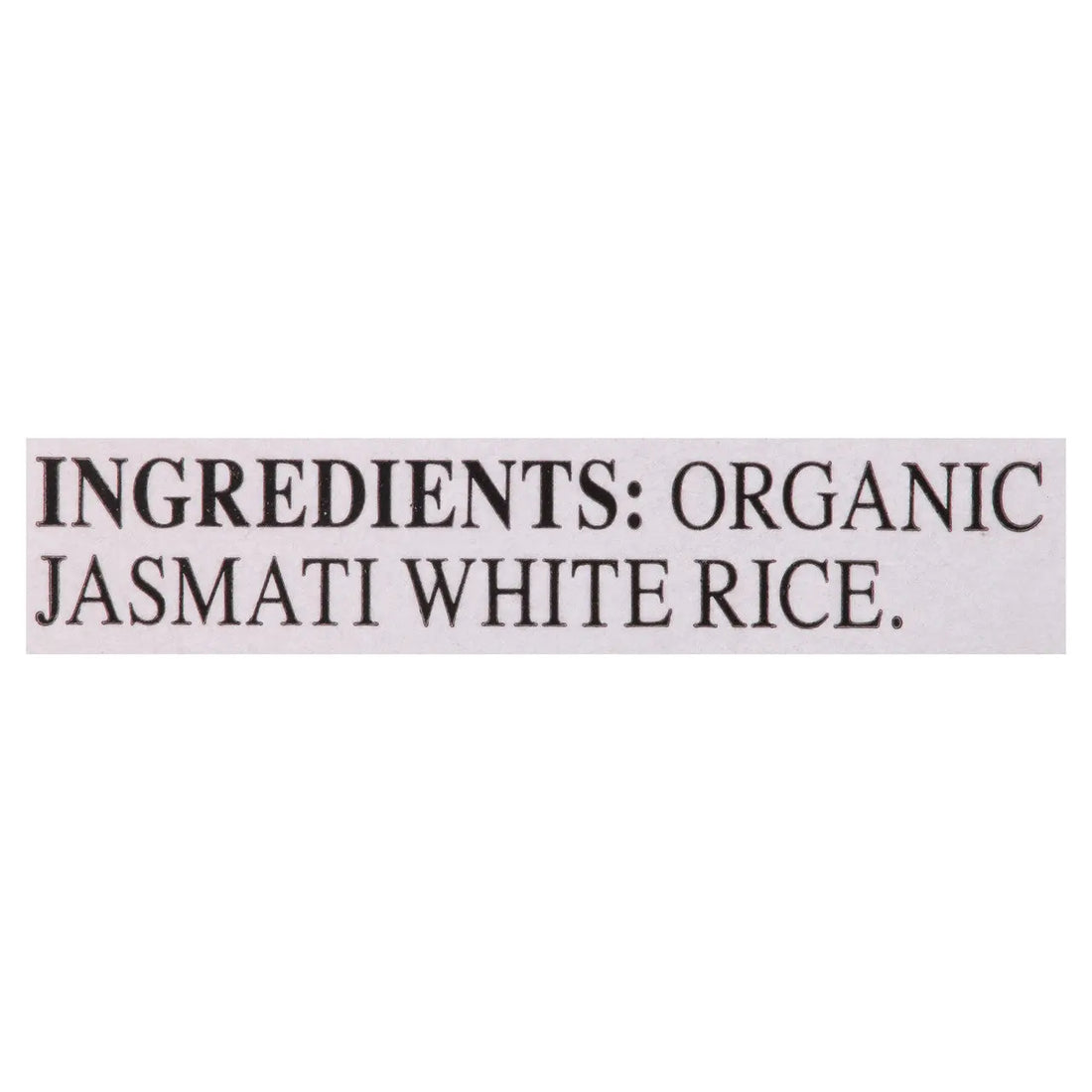 OG2 RSEL JASMATI RICE (4x32.00) Camelots Nutrition