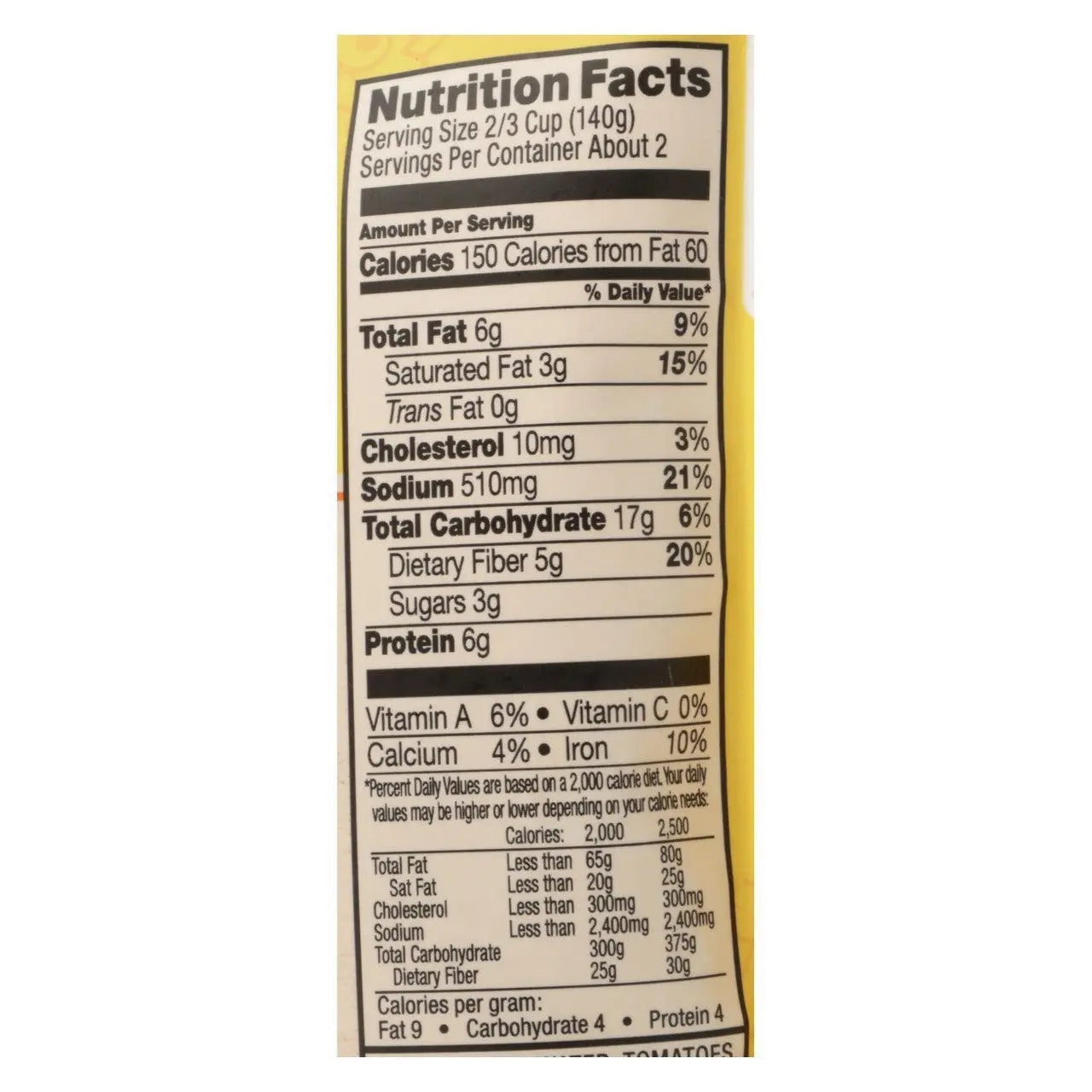 Tasty Bite Madras Lentils (6x10 Oz) Camelots Nutrition