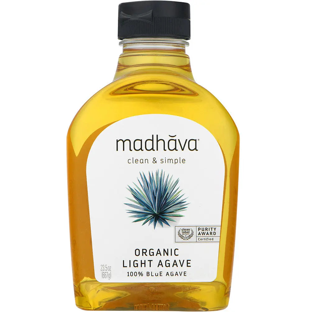 Madhava Agave Nectar Light (6x23.5Oz) Camelots Nutrition