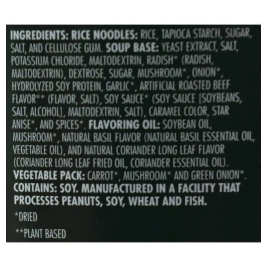 SNAP PHO BWL MUSHRM VIET ( 6 X 2.1 OZ   ) Camelots Nutrition