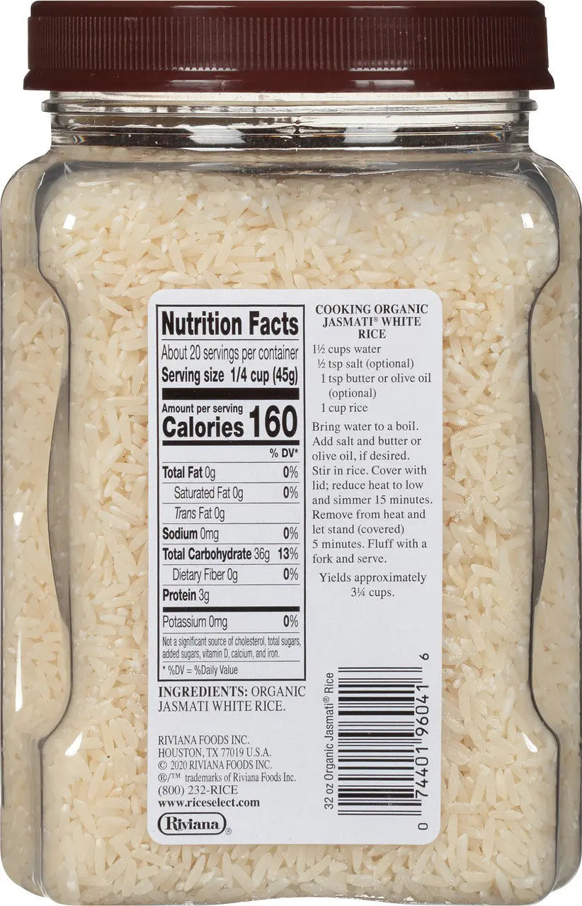 OG2 RSEL JASMATI RICE (4x32.00) Camelots Nutrition