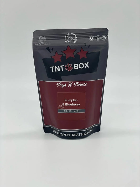 Pumpkin & Blueberry Pro Bakery Bites - Soft N Chewy Toys N Treats Box