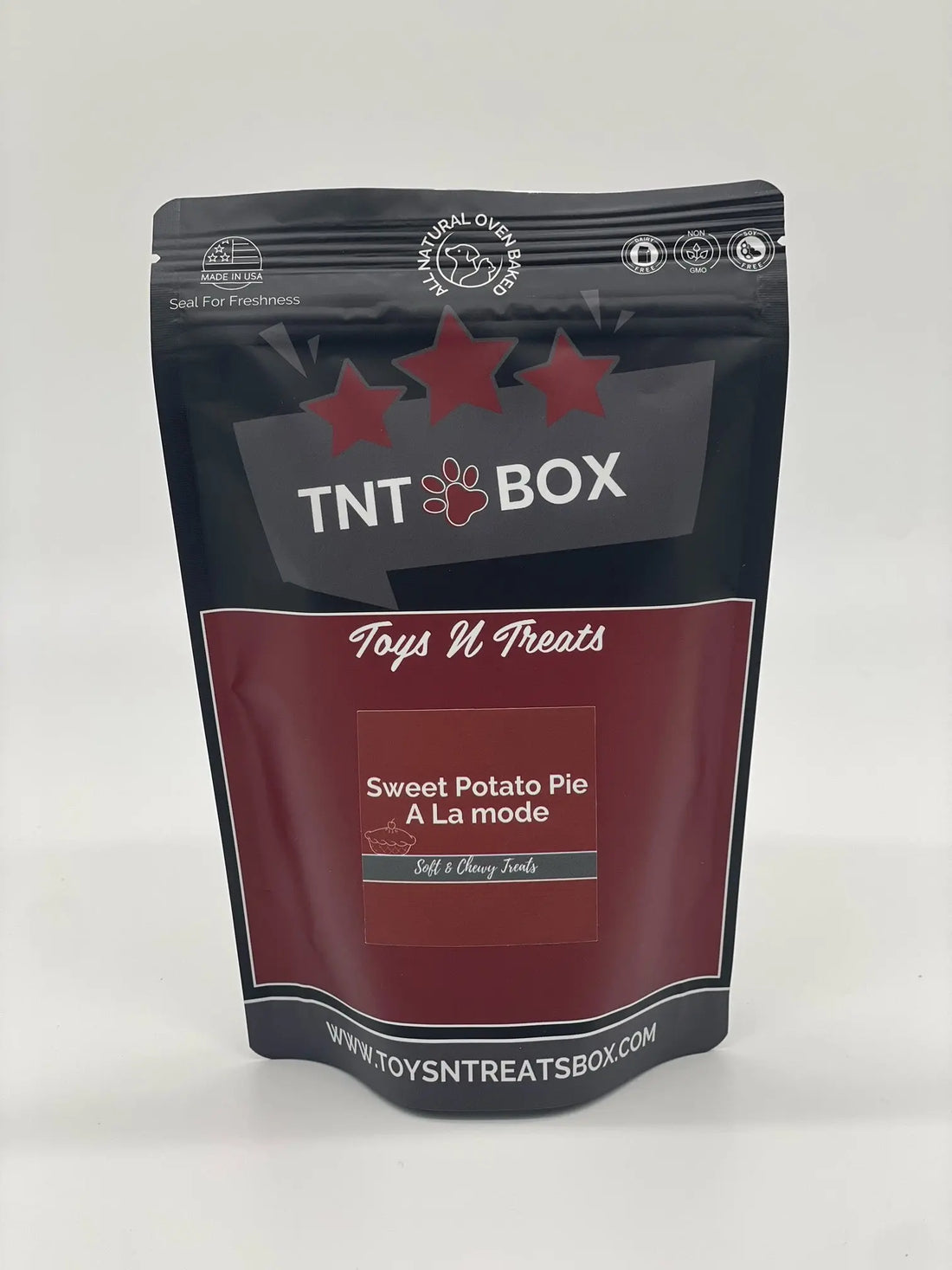 Sweet Potato Pie A La Mode Pro Bakery Bites - Soft N Chewy Toys N Treats Box