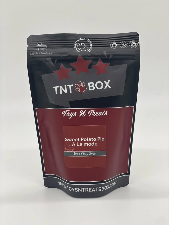 Sweet Potato Pie A La Mode Pro Bakery Bites - Soft N Chewy Toys N Treats Box