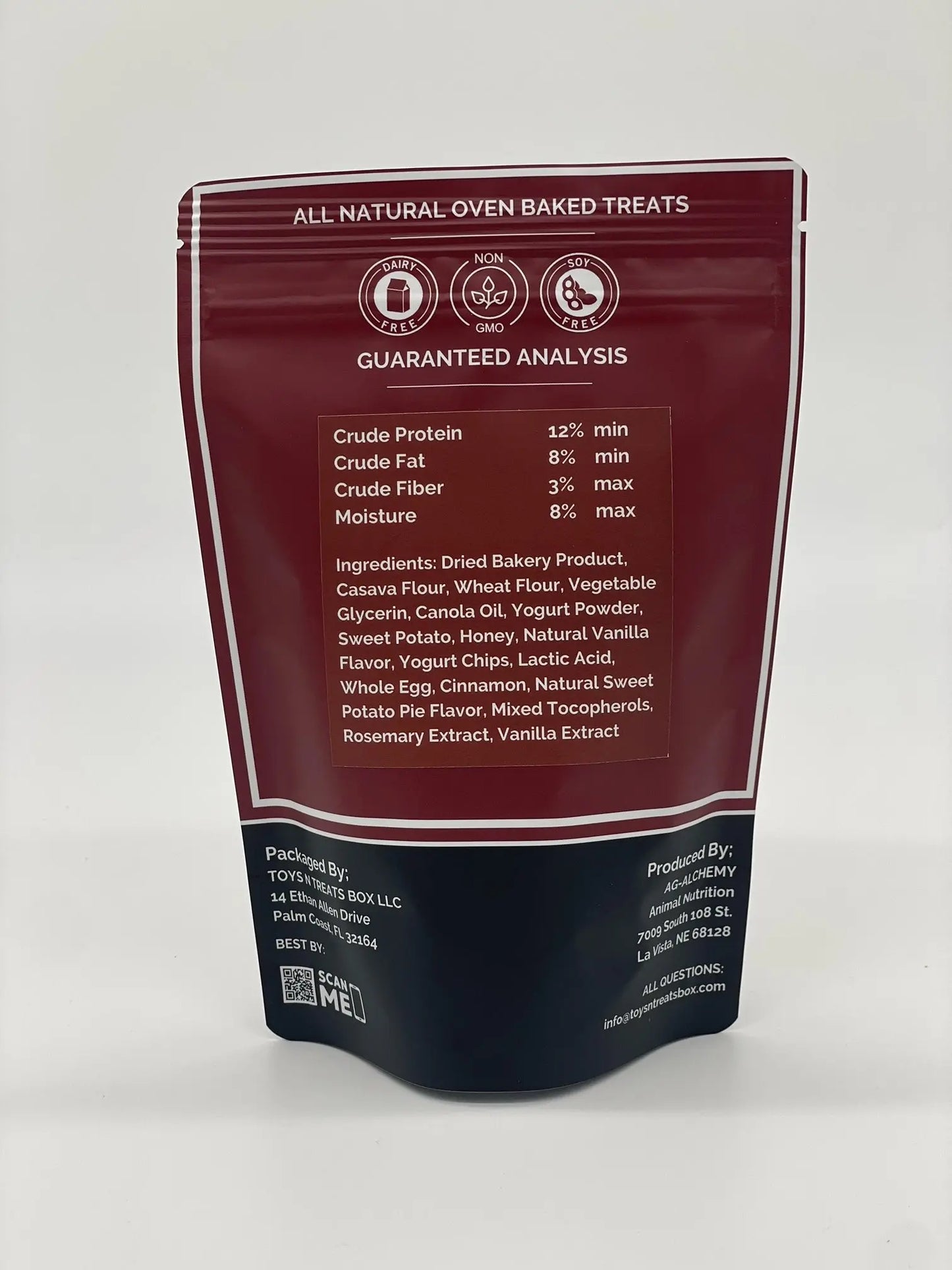 Sweet Potato Pie A La Mode Pro Bakery Bites - Soft N Chewy Toys N Treats Box