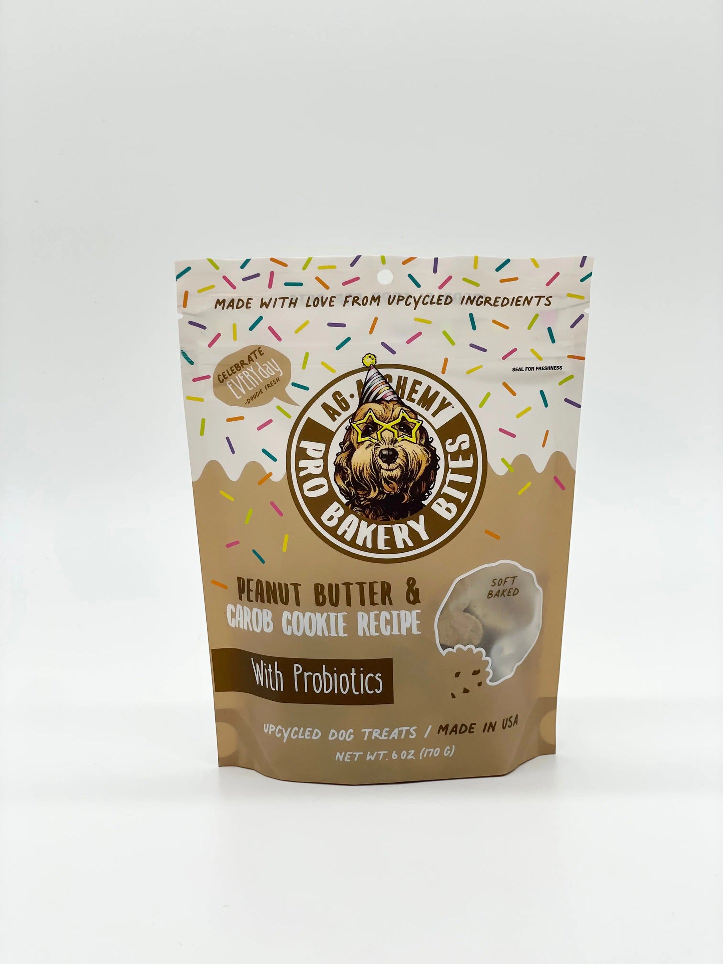 Peanut Butter and Carob Pro Bakery Bites - Soft N Chewy Toys N Treats Box