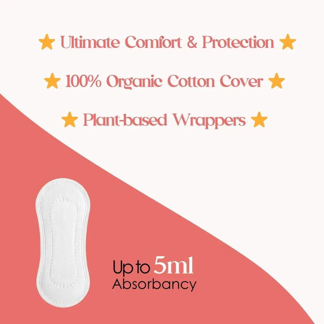 Besti 100% Organic Cotton Liners (20 Count) Besti