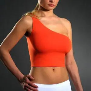 SEAMLESS ONE SHOULDER TOP (LA8131) LA
